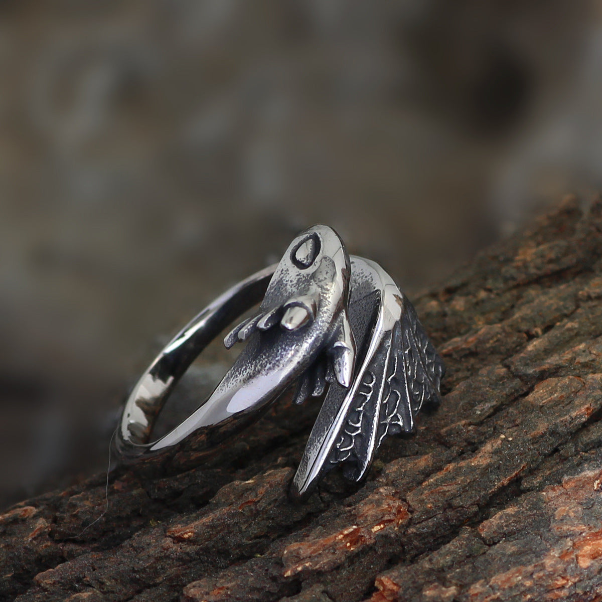 Viking Dragon Ring