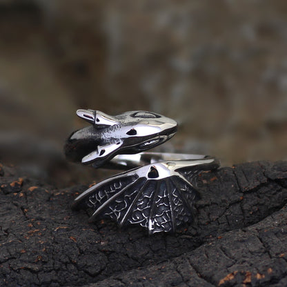Viking Dragon Ring